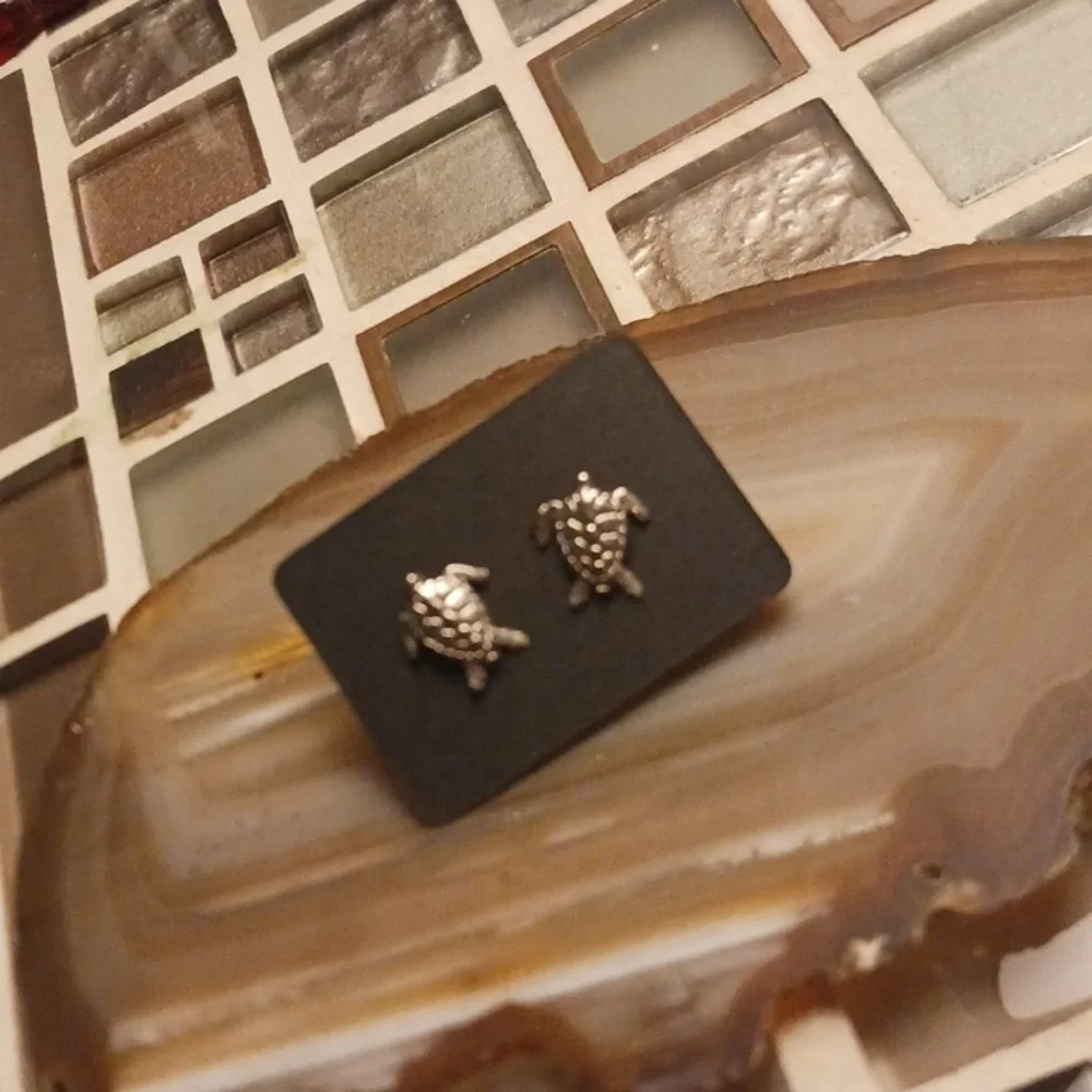 Vintage Turtle Earrings